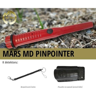 Mars MD Pinpointer - červený