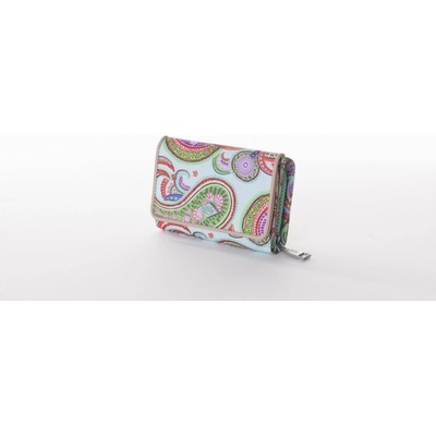 Oilily Summer Paisley Wallet Dámská 14 cm Aqua