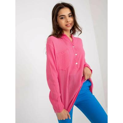 Och Bella Shirt-TW-KS-BI-1144.07-pink ružová