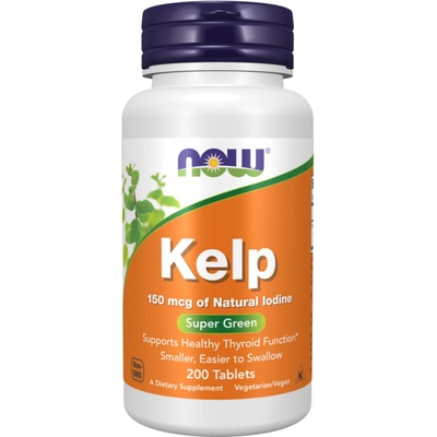 Now Foods Kelp jód 200 tabliet