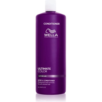 Wella Ultimate Color Conditioner хидратиращ балсам за боядисана коса и коса с кичури 1000ml