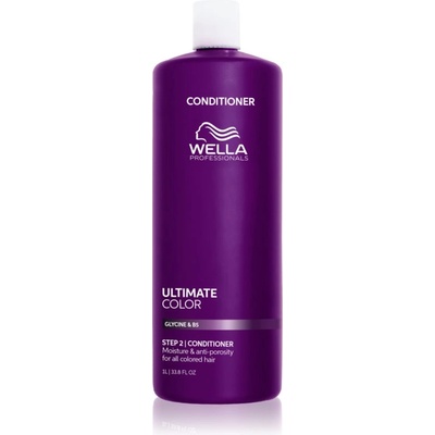Wella Ultimate Color Conditioner хидратиращ балсам за боядисана коса и коса с кичури 1000ml