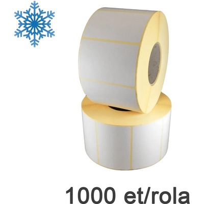 ZINTA Самозалепващи TH-DF етикети ZINTA 58x43 mm, 1000 ет. /ролка, за фризера (58X43X1000-TH-DF)