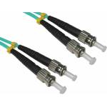 Conneu ST-ST дуплексна пач корда, мултимод OM3, 3мм. , аква, 2 метра (CNFJ-STSTOM3DAQ3mm-2)