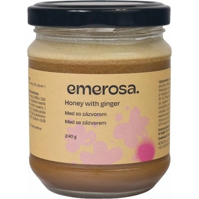 Emerosa Med so zázvorom 240g