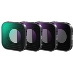 NEEWER PL ND Filter Compatible with GoPro Hero 13 12 11 10 9 Black, 4 Pack PL ND8 ND16 ND32 HD Multicoated Slim Neutral Density Polarizer Lens Filter Kit Action Camera Accessory, FL-GP18 - 10105348