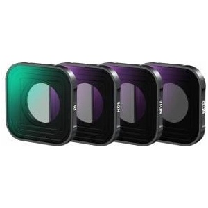NEEWER PL ND Filter Compatible with GoPro Hero 13 12 11 10 9 Black, 4 Pack PL ND8 ND16 ND32 HD Multicoated Slim Neutral Density Polarizer Lens Filter Kit Action Camera Accessory, FL-GP18 - 10105348