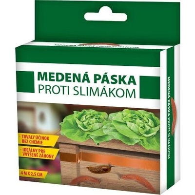 Medená páska proti slimákom 4m