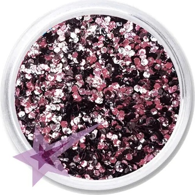 Hexagon glitter ozdoby na nehty třpytky HX02