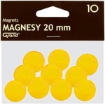 KW Trade Magnets Grand 20 mm yellow op. 10 pieces