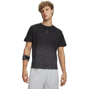 Under Armour Тениска Under Armour Men's Short Sleeve Performance T-Shirt - Black/Grey