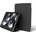 elago Smart Folio Clasp Case - магнитен полиуретанов кейс с поставка за iPad Air 5 (2022), iPad Air 4 (2020), iPad Pro 11 (2018) (черен)
