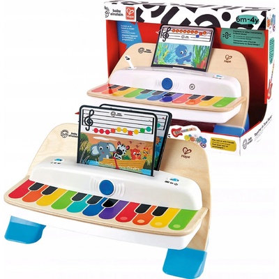 BABY EINSTEIN Hračka dřevěné hudební piano Magic Touch HAPE dřevěný design