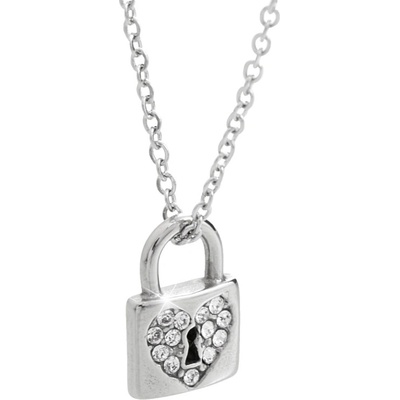 JSB čirý se Swarovski elements zámek krystal 14653