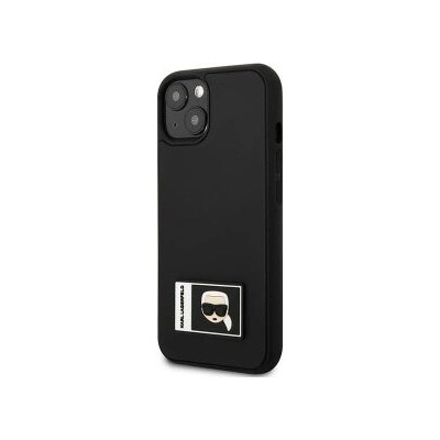 Púzdro Karl Lagerfeld iPhone 13 Mini Iconic Karl's Head čierne