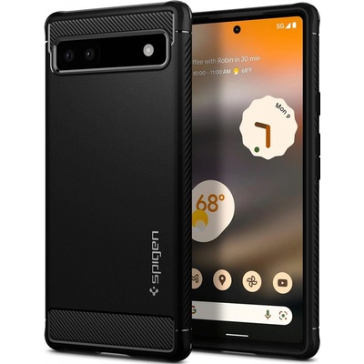 Pouzdro Spigen Rugged Armor Google Pixel 6a 5G černé