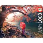 Educa Изгрев при река Кацура, Япония - пъзел 1000 части (edu18455)