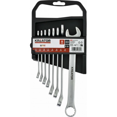 Kreator Sada klíčů očko/otevřený 8-19mm 8ks KRTH30007