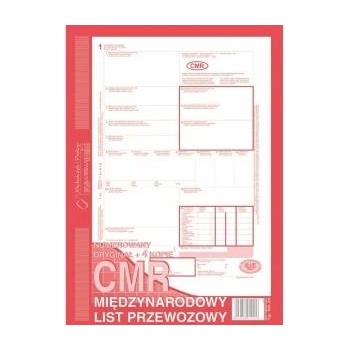 Michalczyk & Prokop CMR International consignment note 800-2N