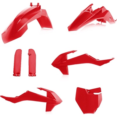 Acerbis plastový full kit sa hodí pre GAS MC65 21- červená