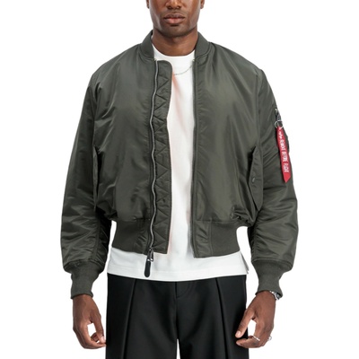 Alpha Industries MA-1 Heritage Bomber Jacket rep grey šedá