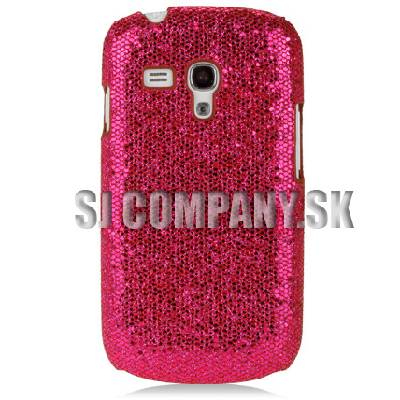 Zadný kryt Samsung Galaxy S III Mini – Glitter – ružová