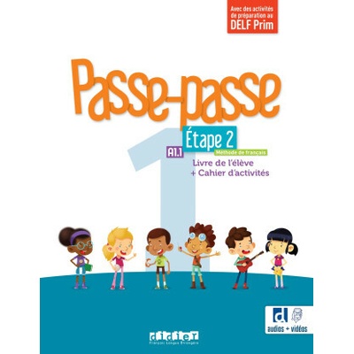 Passe-passe 1 - Etape 2 - Livre + Cahier + didierfle.app