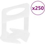 vidaXL Щипки за нивелиране на плочки, 250 бр, 1, 5 мм (155273)
