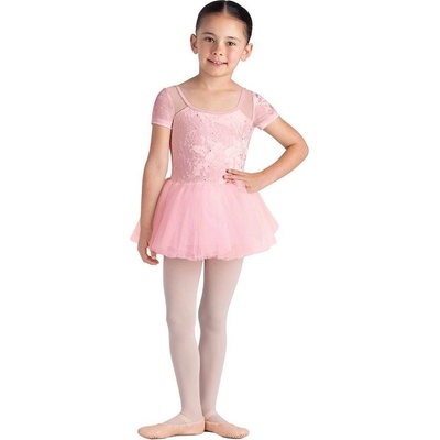 Trikot Bloch se sukýnkou CL5242 růžová – Zboží Mobilmania