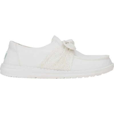 HEY DUDE WENDY BOW ESSENTIALS Dámská volnočasová obuv bílá