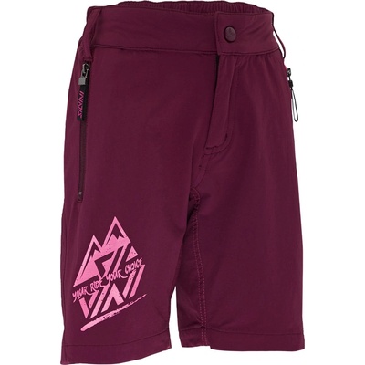 Silvini dětské cyklistické kraťasy Acri fialová