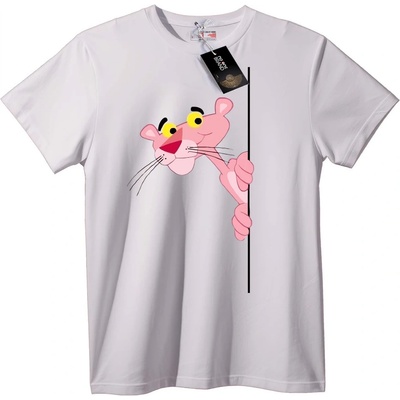NOONEBRAND Тениска Pink Panther надничащ - M, Black
