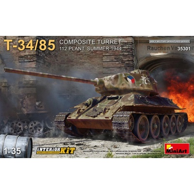 MiniArt T-34/85 Composite Turret Summer 1944 w/ Interior Kit 1:35