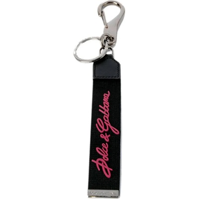 Dolce&Gabbana 745158 Keychain - Black (Dark Red)