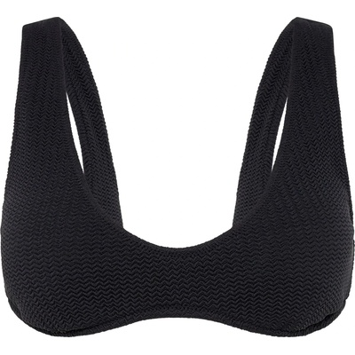 Seafolly Дамско бикини горнище Seafolly Women's Sea Dive Multi Fit Longline Top Bikini top - Black - размер 36 (EU) (150-5084-0113)