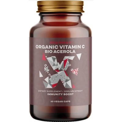 BrainMax Organic Vitamín C BIO Acerola Vitamín C z Aceroly 60 rastlinných kapsúl