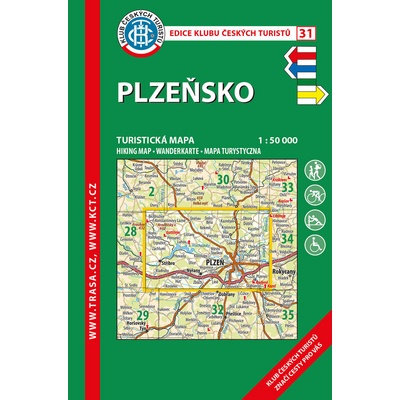 KČT 31 Plzeňsko 1:50 000 – Zboží Dáma