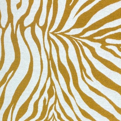 Dekoračná látka krémovo-žltá zebra, š.275
