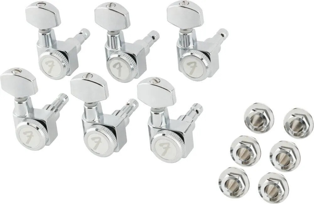 Fender Locking Tuners All Short Chrome 6 Pack Chrome Тунинг част за китара (0990818105)