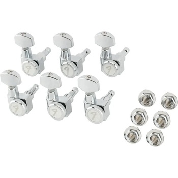 Fender Locking Tuners All Short Chrome 6 Pack Chrome Тунинг част за китара (099-0818-105)