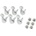 Fender Locking Tuners All Short Chrome 6 Pack Chrome Тунинг част за китара (0990818105)