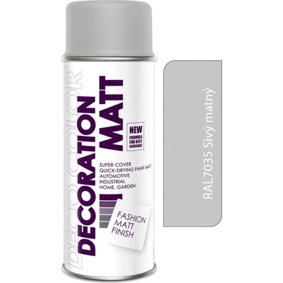 Deco Color Decoration RAL MATT 400 ml - 7035 sivý svetlý matný