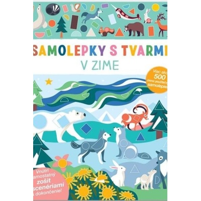 Samolepky s tvarmi V zime Kolektív