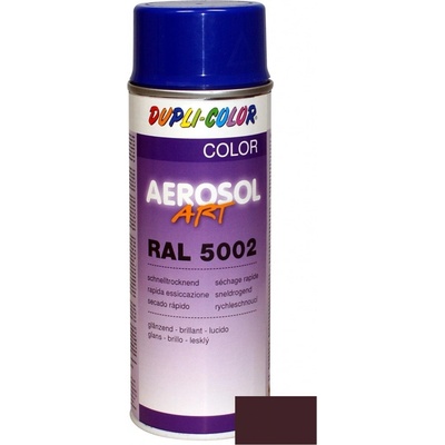 Dupli color Aerosol-Art rýchloschnúci akrylát v spreji - RAL 3007 - čierno červená - 400 ml