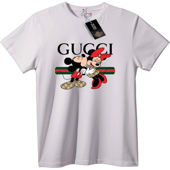 NOONEBRAND Тениска Gucci Mickey Minnie - 6XL, White