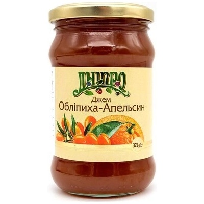 Dnipro Džem Rakytník-Pomeranč 375g