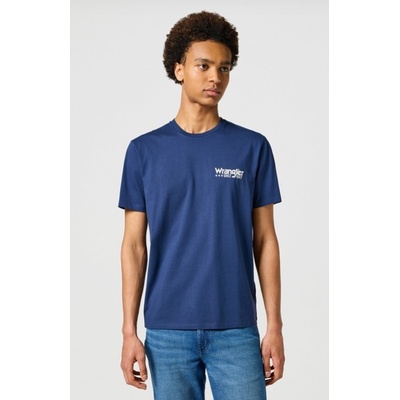 Wrangler tričko LOGO TEE NAVY