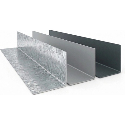 Koutová lišta pozink,tpo,pvc Barva: PVC Viplanyl - sv.šedá, Rozvin profil "L": Kout vnitřní PVC - r.š. 200mm