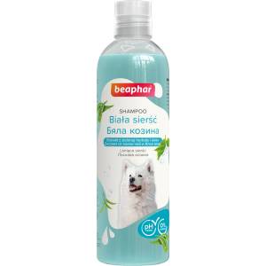 Beaphar ШАМПОАН ЗА БЕЛИ КУЧЕТА 250ML - за бяла козина на кучета
