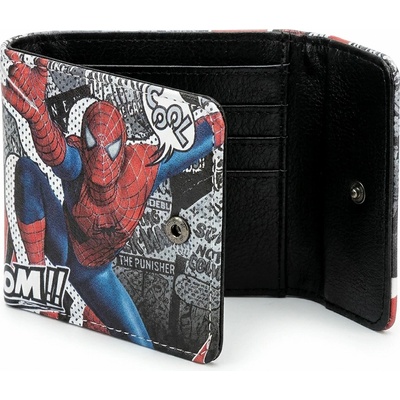 Dětská peněženka se zapínáním Spiderman Komiks